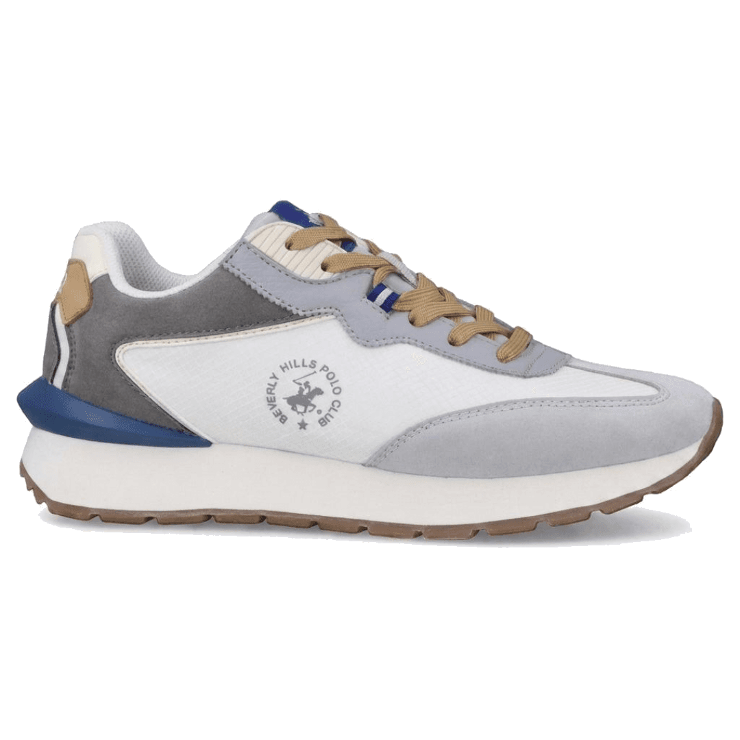 SUMMIT-BGNV-M7 BHPC TENIS LIFESTYLE HOMBRE BEIGE NAVY - Imagen 1